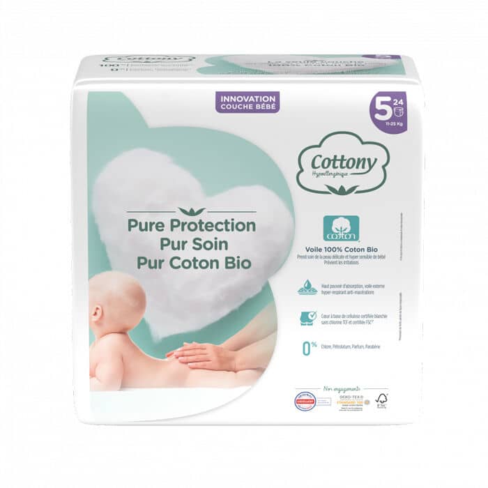 Cottony Baby Luiers Maat 5 11 - 25kg Cottony Baby Luiers Maat 5 11 - 25kg