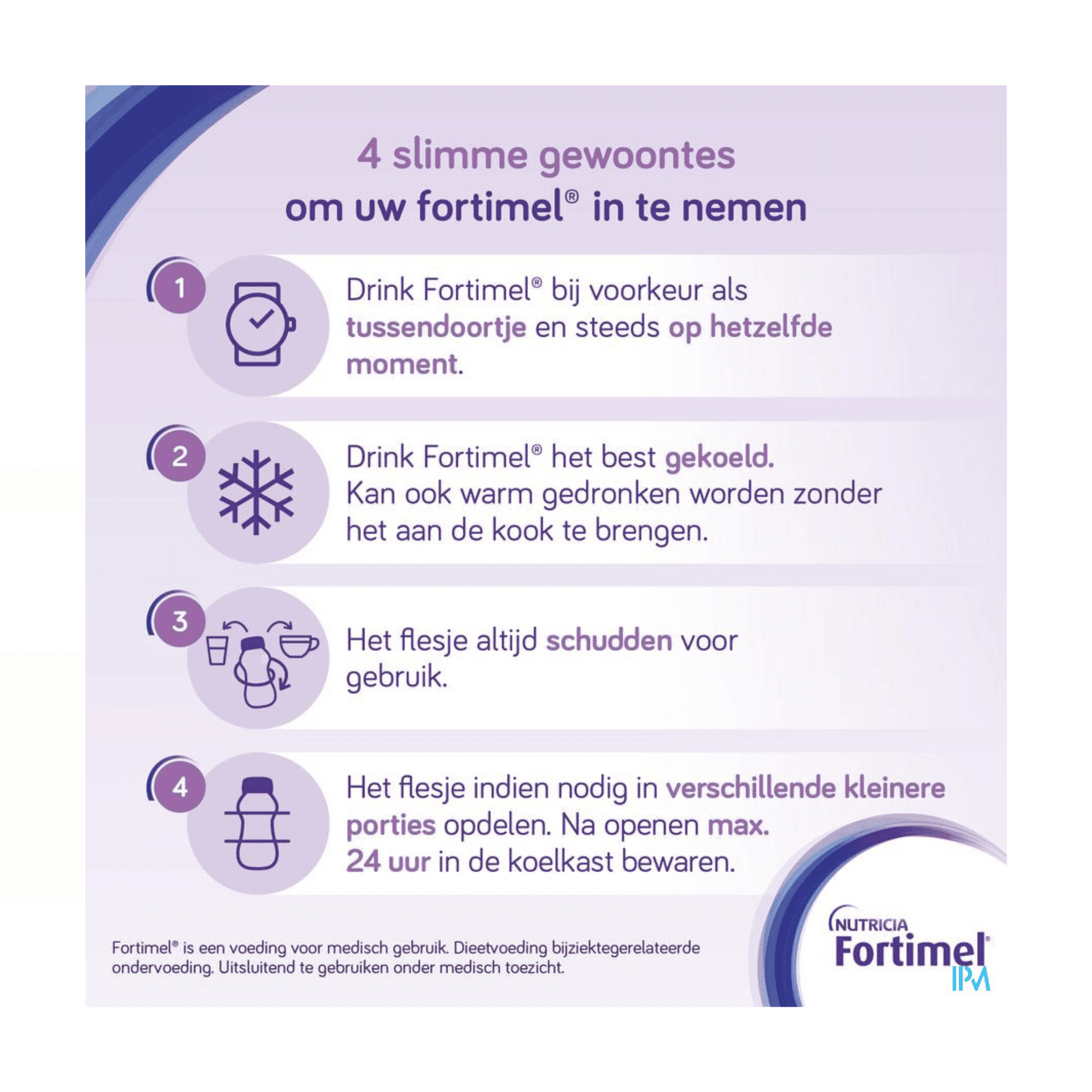 Fortimel 1.5kcal Fraise 4x200ml Fortimel 1.5kcal Fraise 4x200ml