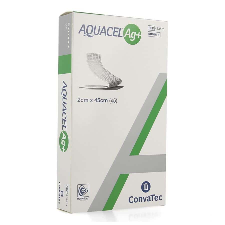 Convatec Aquacel Ag+ Extra Wiek 2 x 45 cm Convatec Aquacel Ag+ Extra Wiek 2 x 45 cm