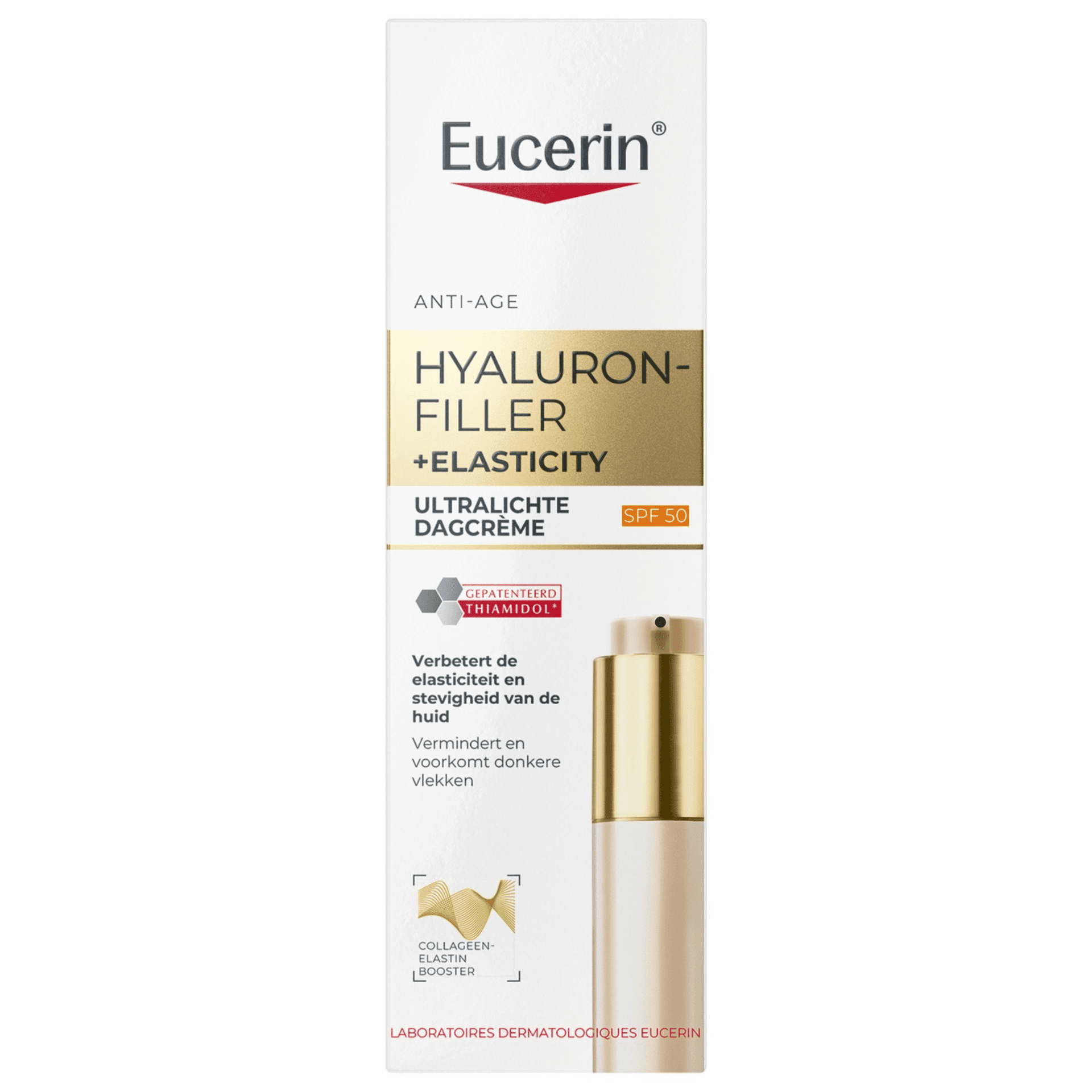 Eucerin Hyaluron-Filler + Elasticity Soin de Jour Ultra-Léger SPF 50 Eucerin Hyaluron-Filler + Elasticity Soin de Jour Ultra-Léger SPF 50