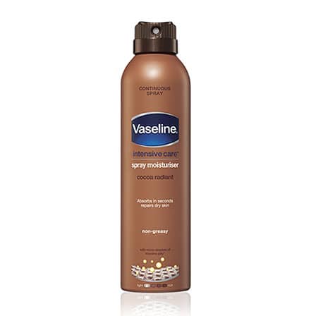 Vaseline Cocoa Radiant Bodylotion Spray Vaseline Cocoa Radiant Bodylotion Spray