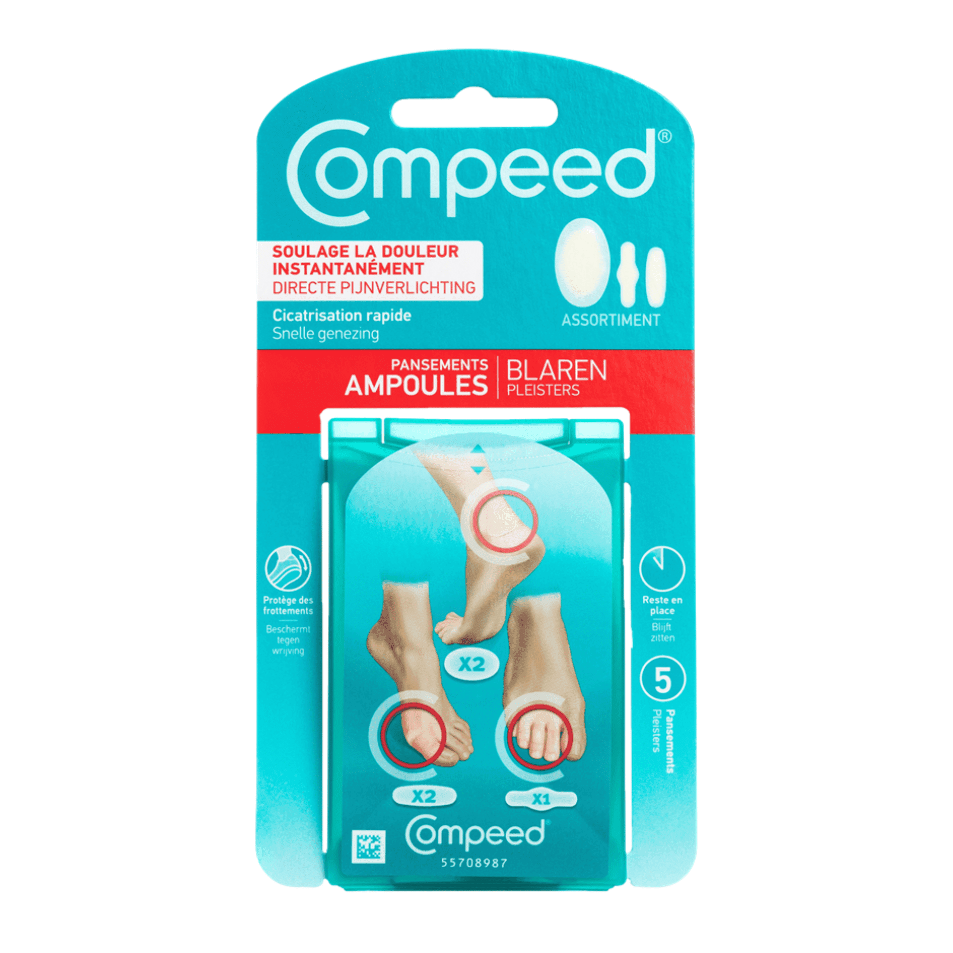 Compeed Blarenpleisters Assortiment Compeed Blarenpleisters Assortiment