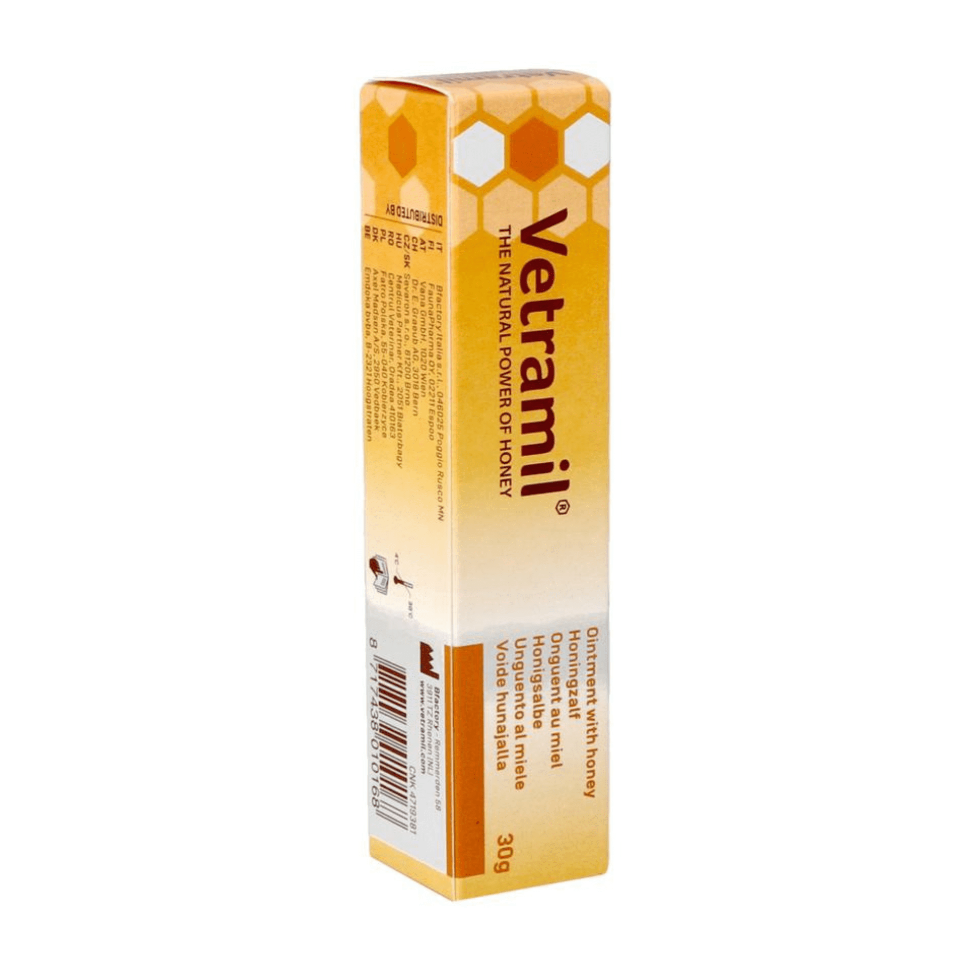 Vetramil Onguent Miel Tube 30g Vetramil Onguent Miel Tube 30g