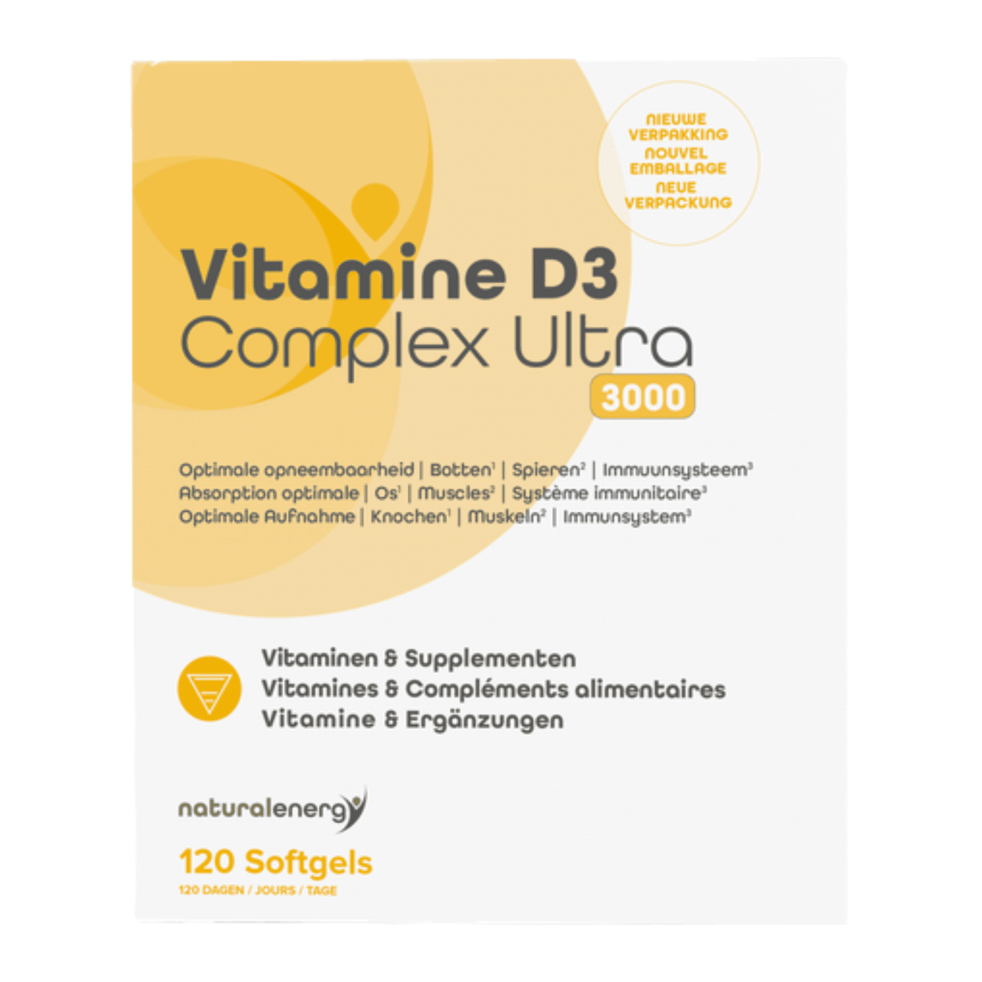 Natural Energy Vitamine D3 Complex Ultra 3000