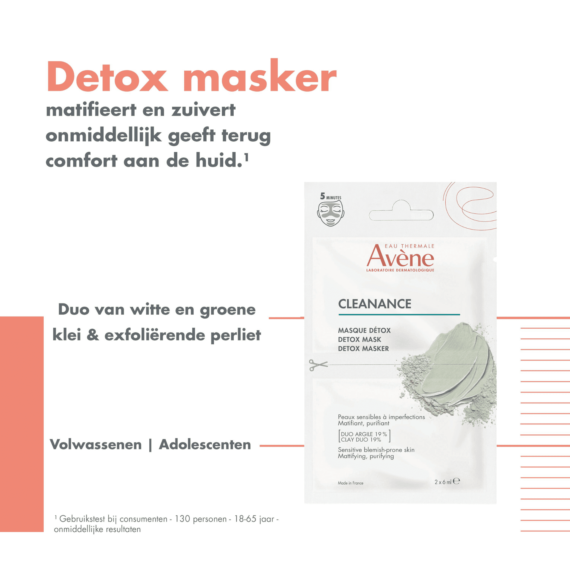 Avène Cleanance Detoxmasker Avène Cleanance Detoxmasker