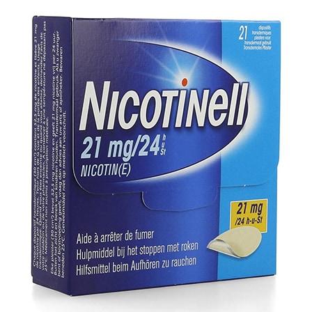 Nicotinell 21 mg/24 u Pleisters