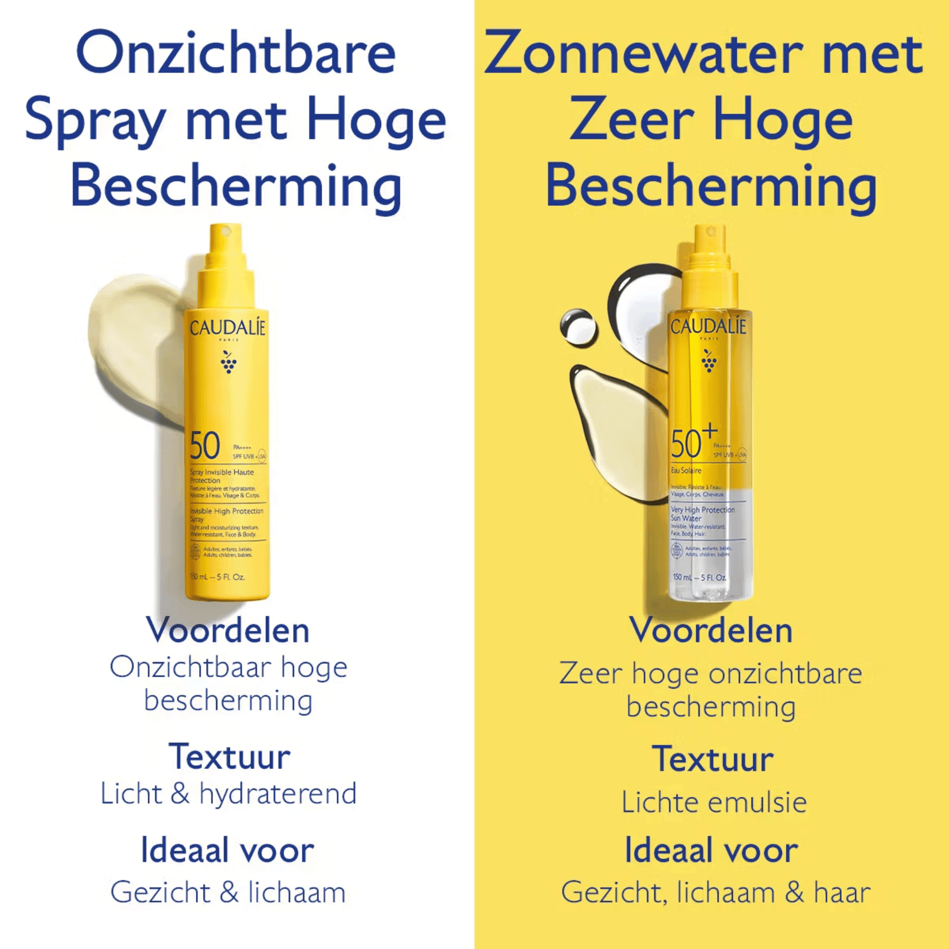 Caudalie Onzichtbare Spray Hoge Bescherming SPF 50 Caudalie Onzichtbare Spray Hoge Bescherming SPF 50