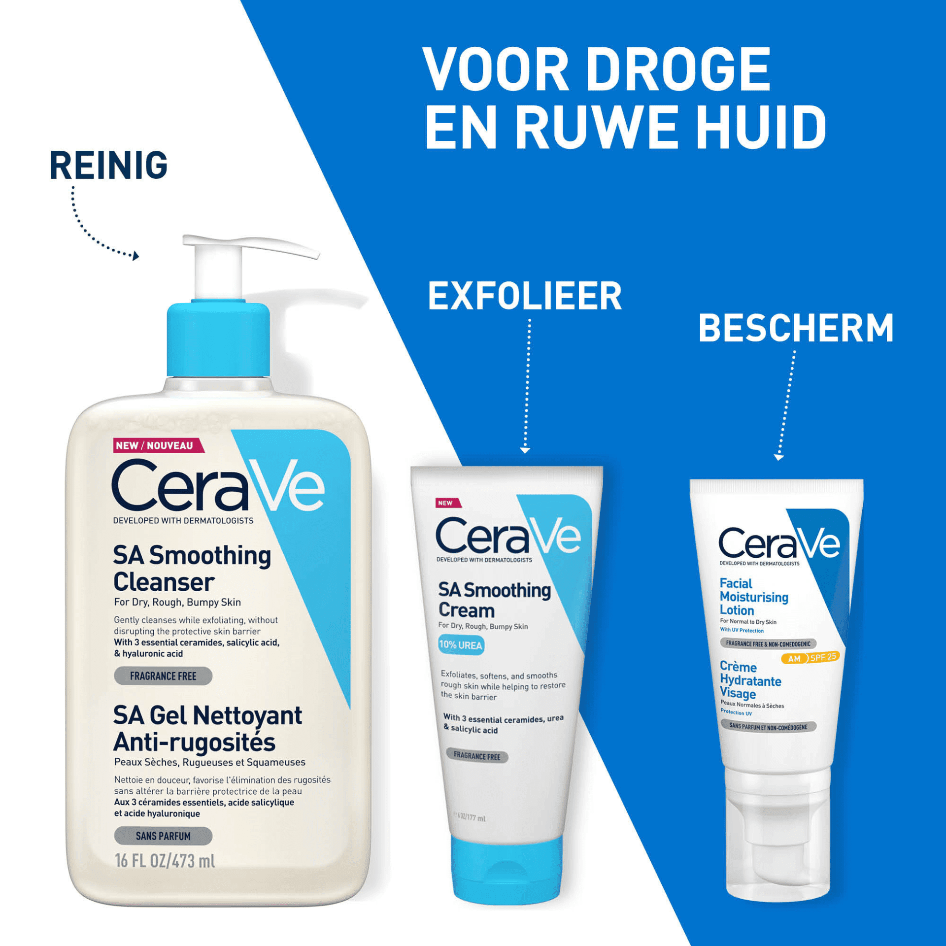 CeraVe SA Anti-Ruwe Huid Reiniging CeraVe SA Anti-Ruwe Huid Reiniging