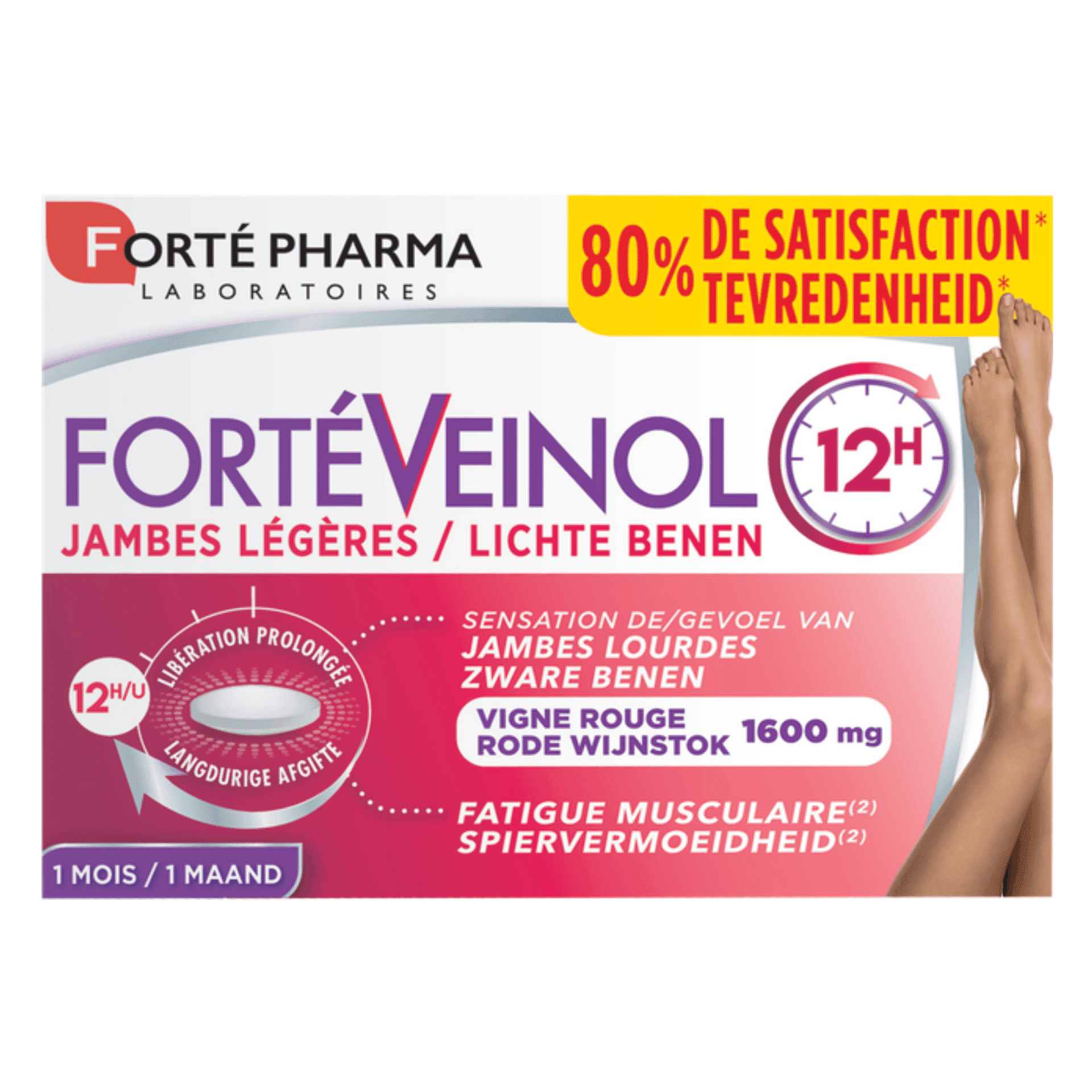 Forté Pharma FortéVeinol 12H