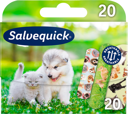 Salvequick Animal Planet Pleisters Salvequick Animal Planet Pleisters