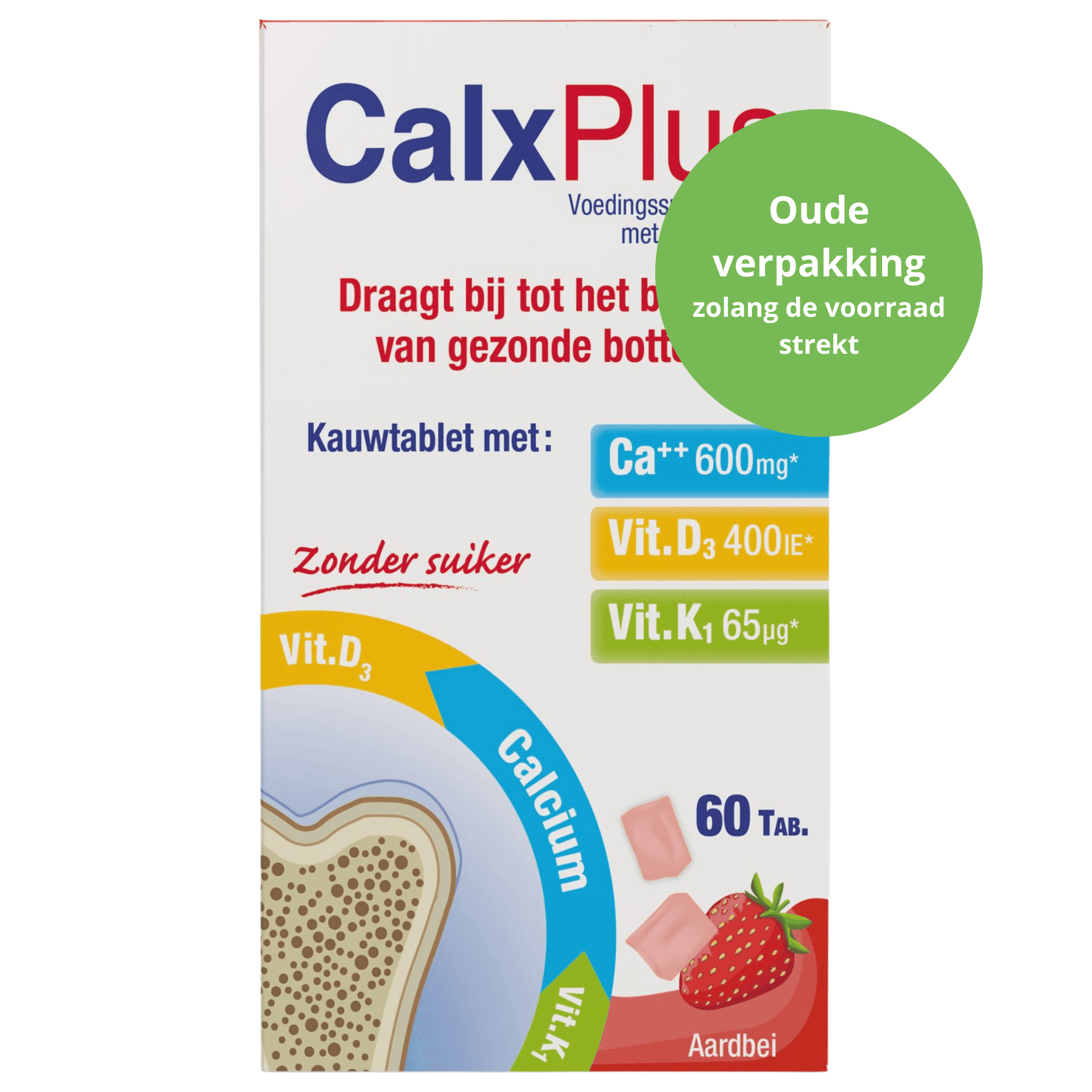 CalxPlus 60 kauwtabletten CalxPlus 60 kauwtabletten