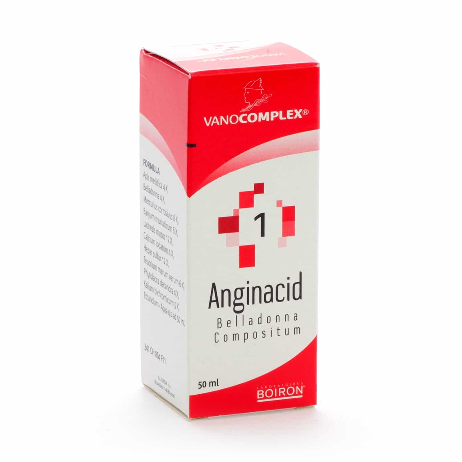Vanocomplex Nr. 1 Anginacid