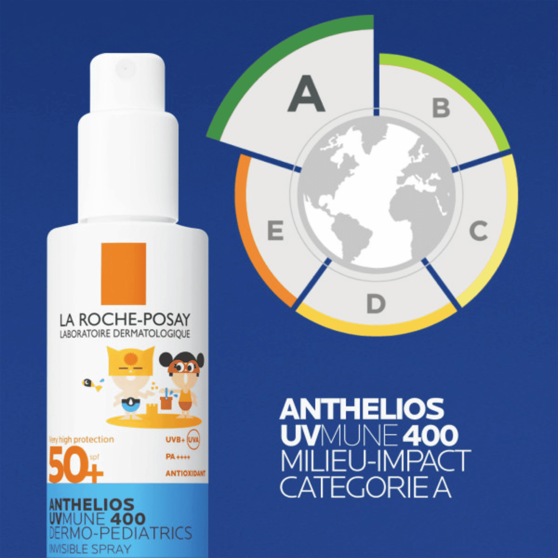 La Roche-Posay Anthelios UVMune 400 Dermo-Pediatrics Onzichtbare Spray SPF 50+ La Roche-Posay Anthelios UVMune 400 Dermo-Pediatrics Onzichtbare Spray SPF 50+