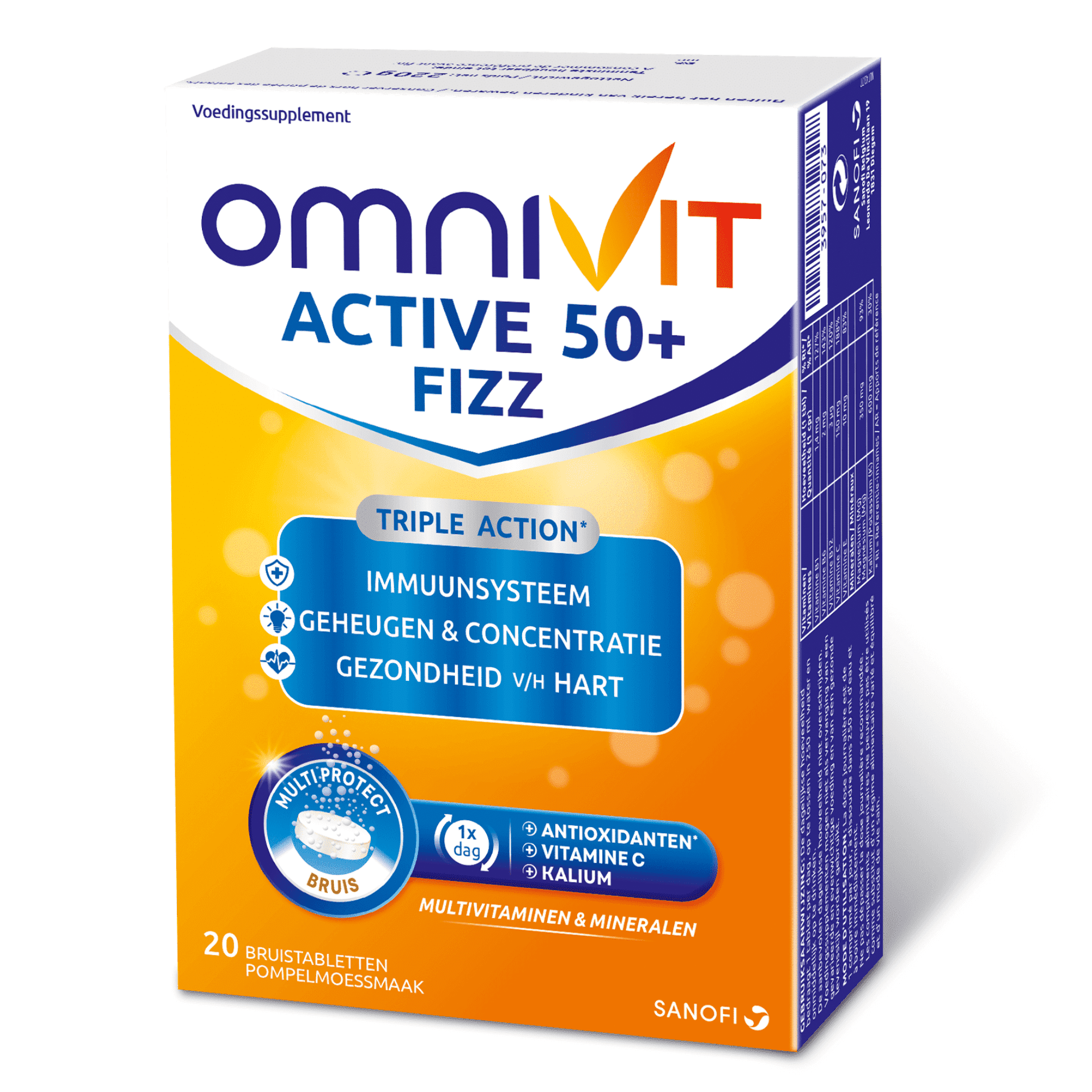Omnivit Active 50+ 20 tabletten