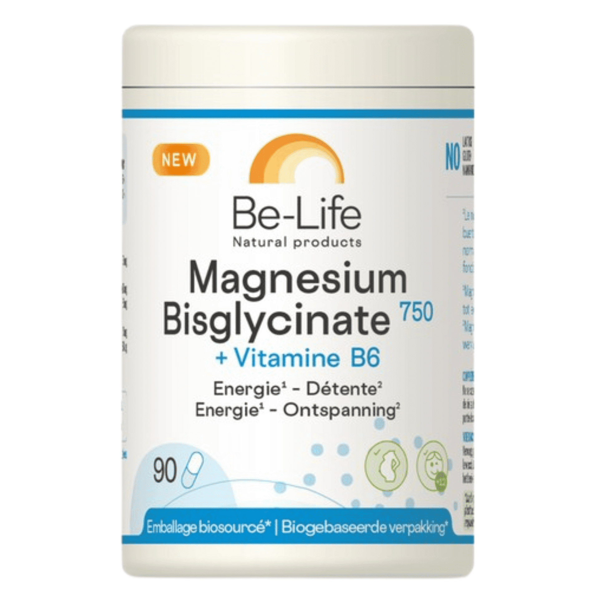 Be-Life Magnesium Bisglycinate 750 + Vitamine B6