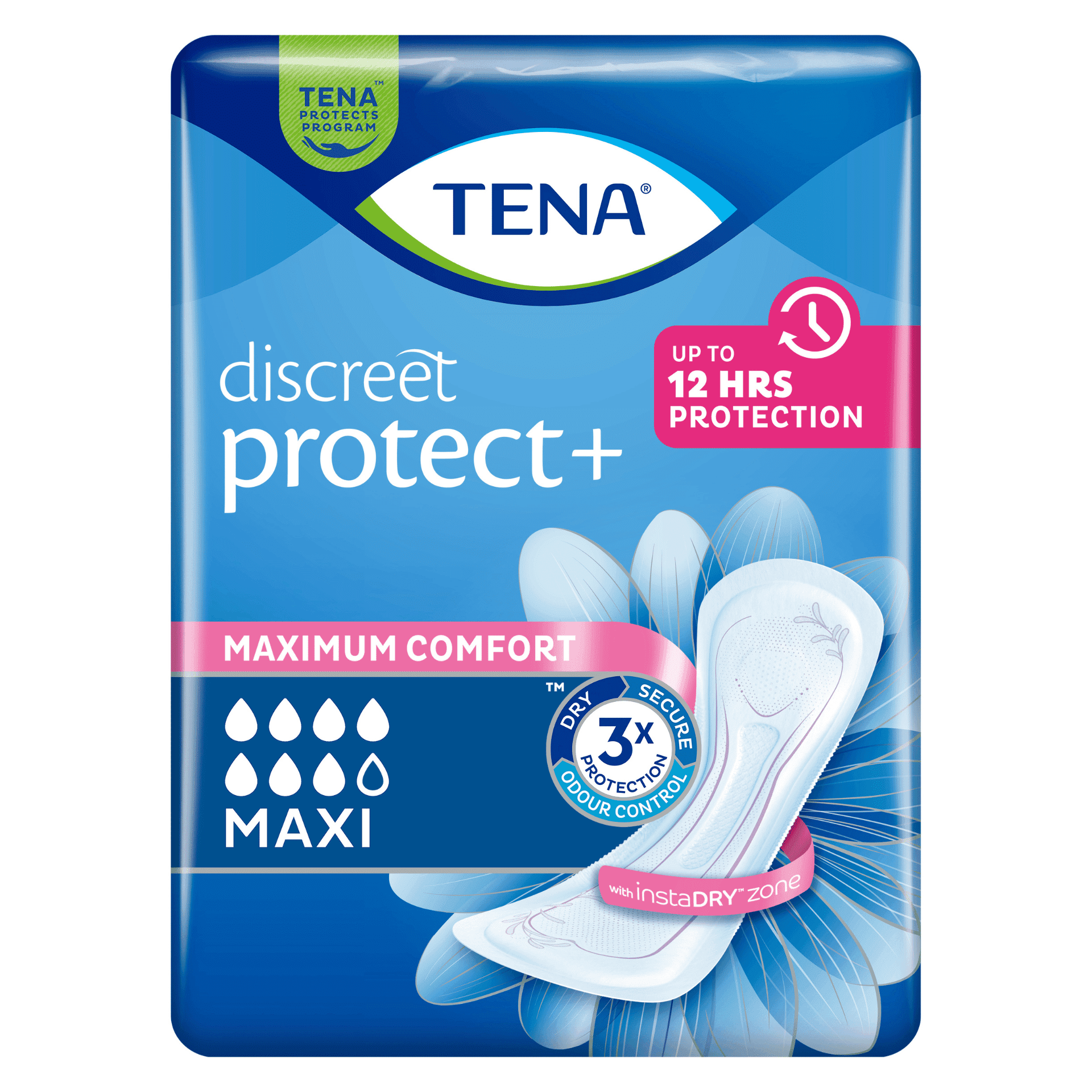 TENA Discreet Protect+ Maxi