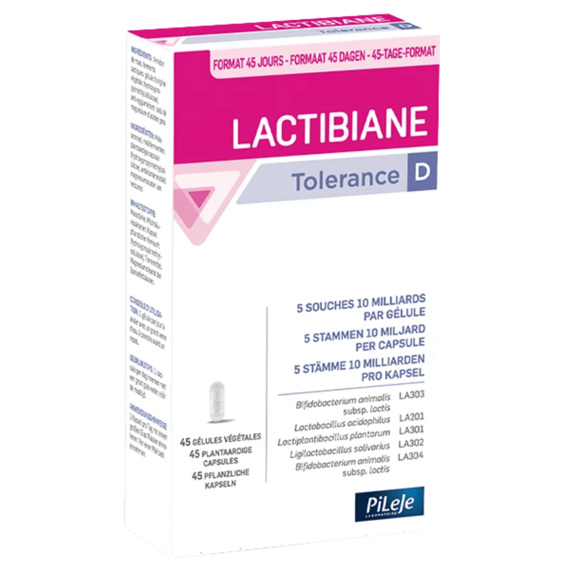 Lactibiane Tolerance D Caps 45 Lactibiane Tolerance D Caps 45