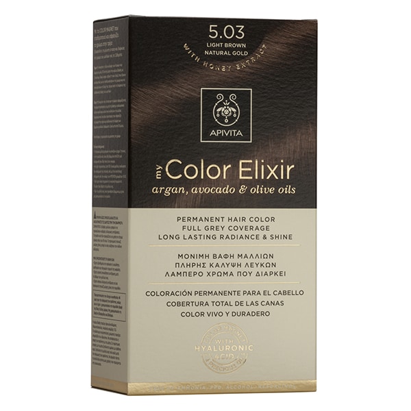 Apivita My Color Elixir 5.03 Light Brown Natural Gold 2