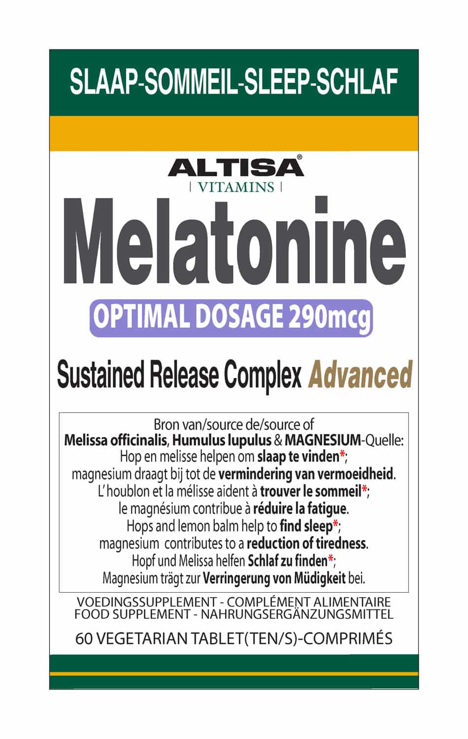 Altisa Melatonine Complex