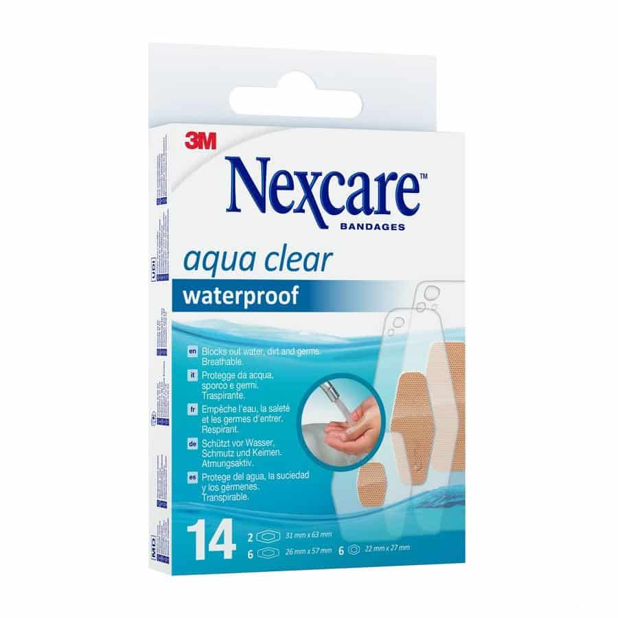 Nexcare 3m Aqua Clear Wtp Assortiment 14 Nexcare 3m Aqua Clear Wtp Assortiment 14