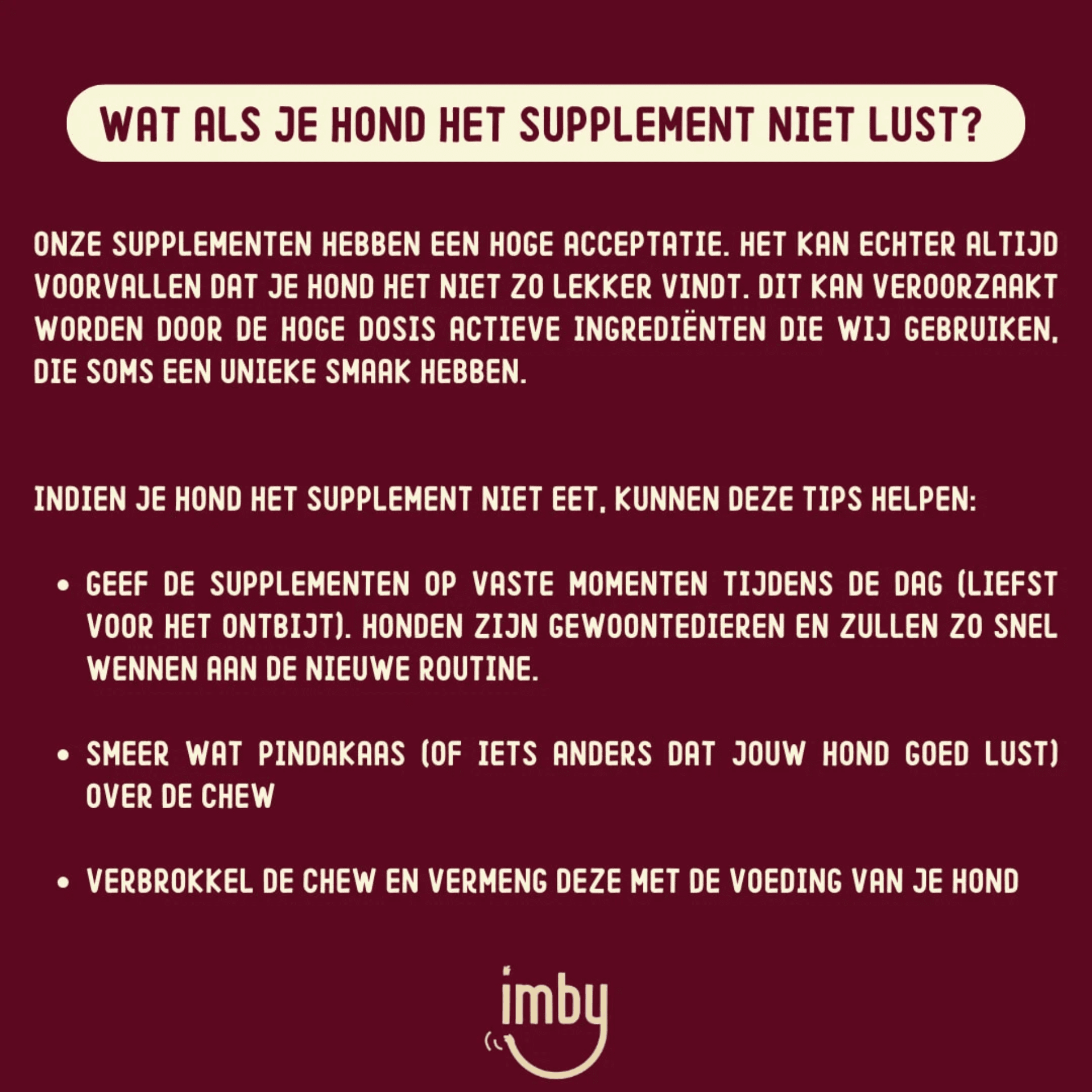 Imby Allergy & Itch Supplement for Dogs