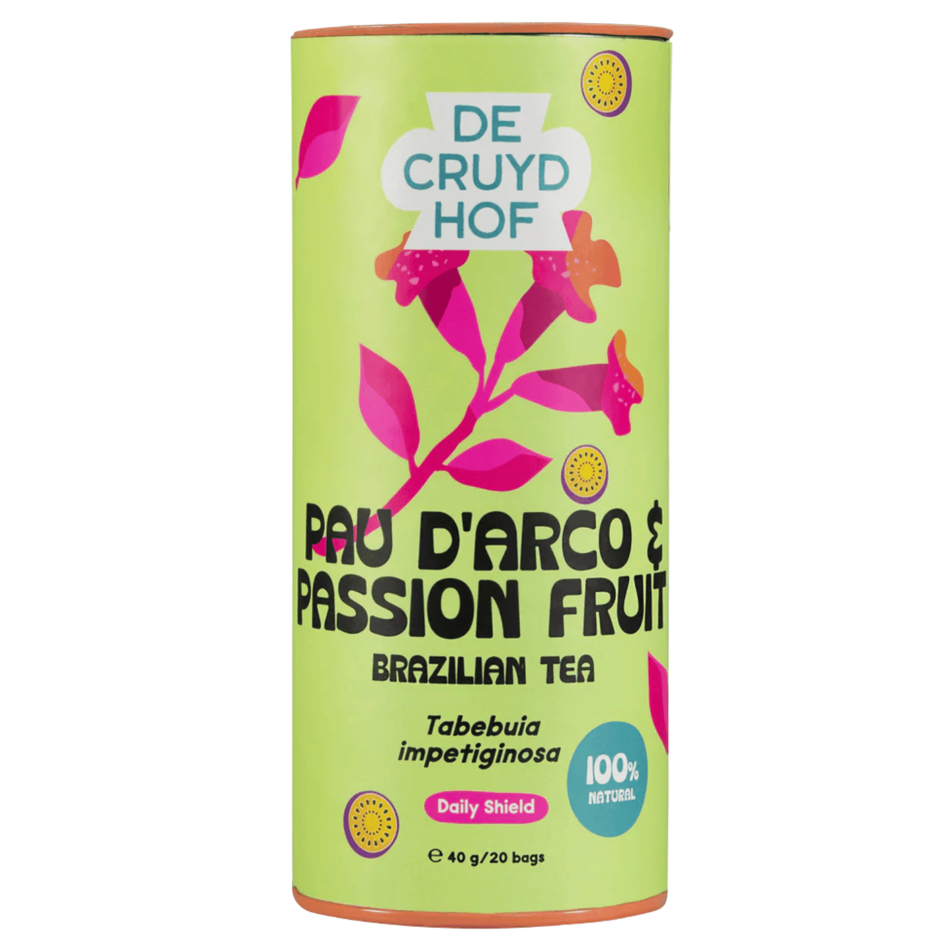 De Cruydhof Pau d'Arco & Passion Fruit Brazilian Tea De Cruydhof Pau d'Arco & Passion Fruit Brazilian Tea