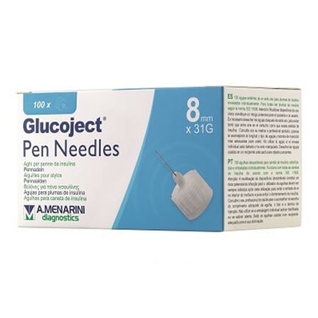 Glucoject Pen Needles 8 mm