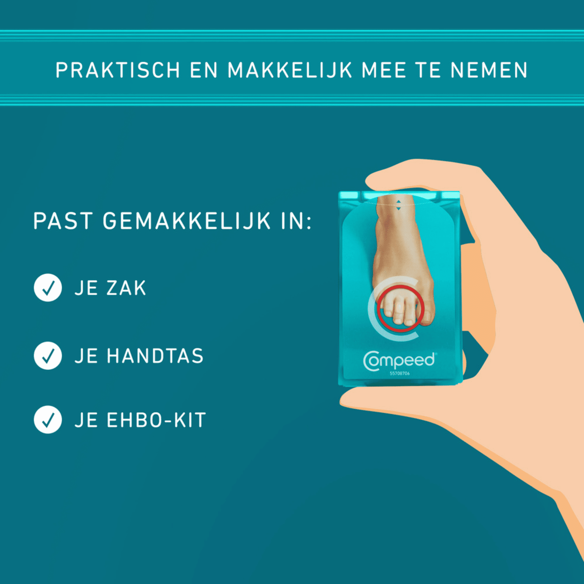 Compeed Blarenpleisters op Tenen Compeed Blarenpleisters op Tenen