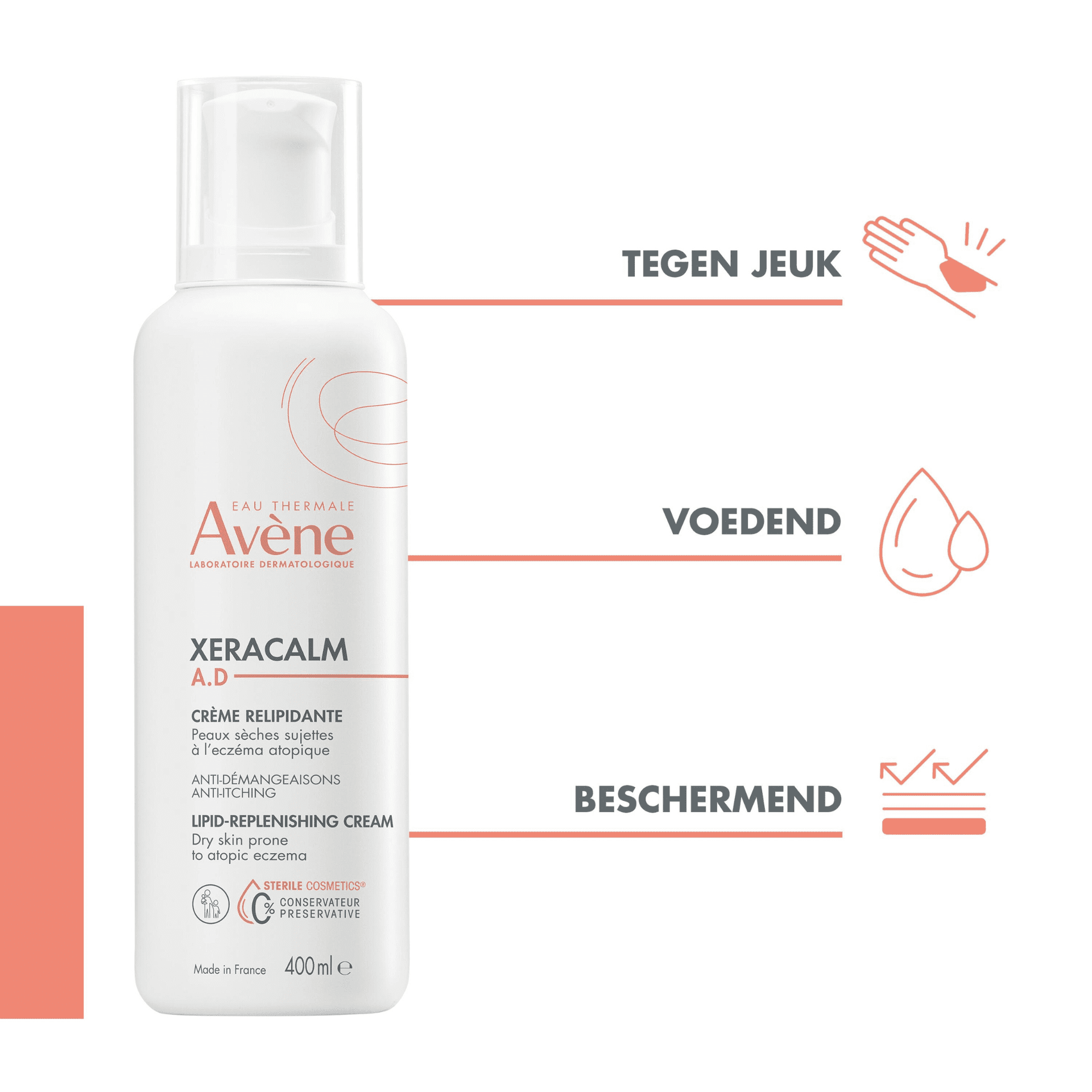 Avène Xeracalm A.D Relipiderende Crème