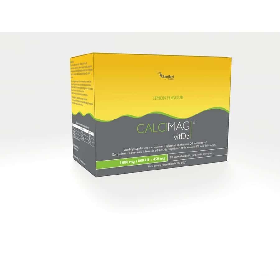 Calcimag 1000 mg / 800 UI / 450 mg Citroen Calcimag 1000 mg / 800 UI / 450 mg Citroen