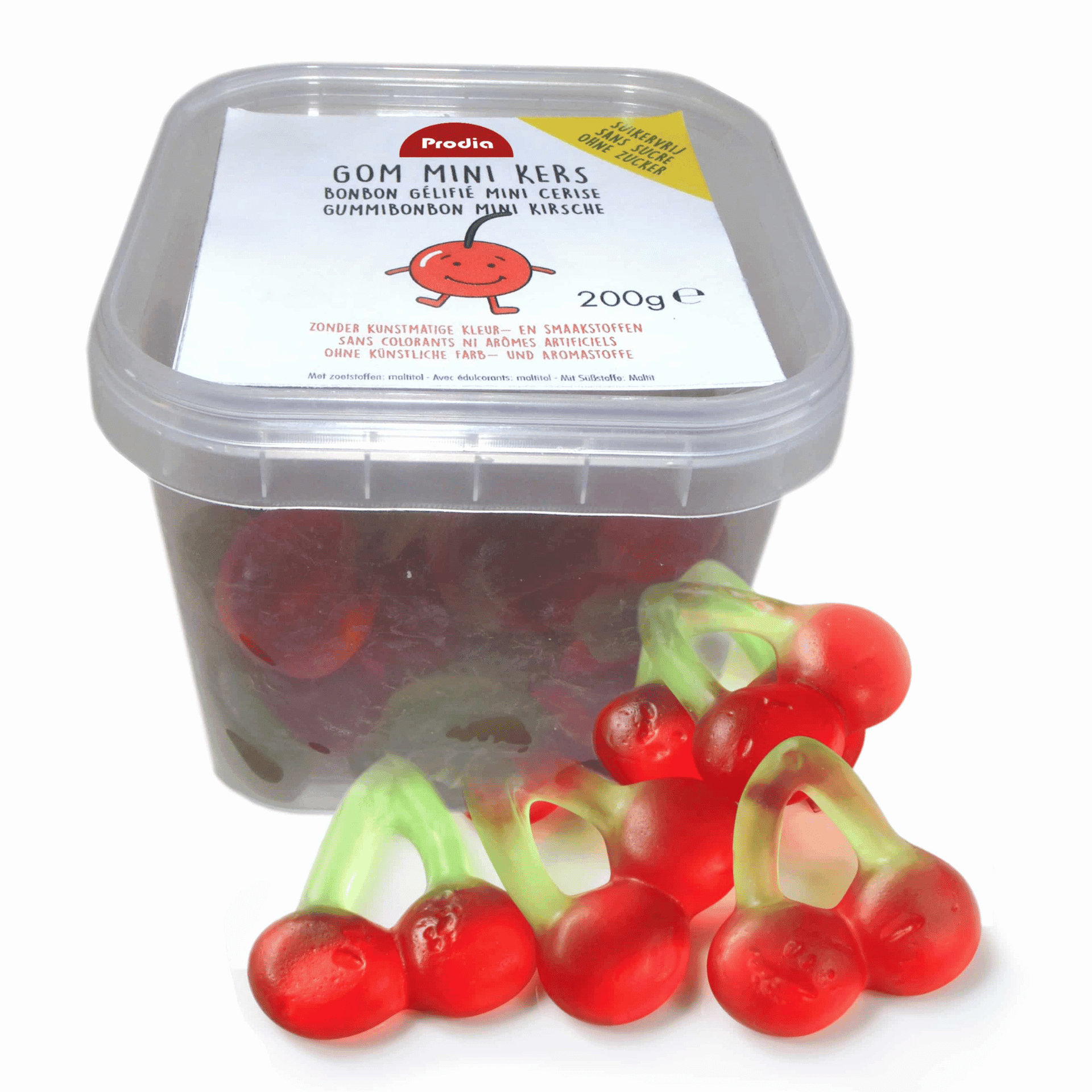 Prodia Gom Mini Kersen 200 g Prodia Gom Mini Kersen 200 g