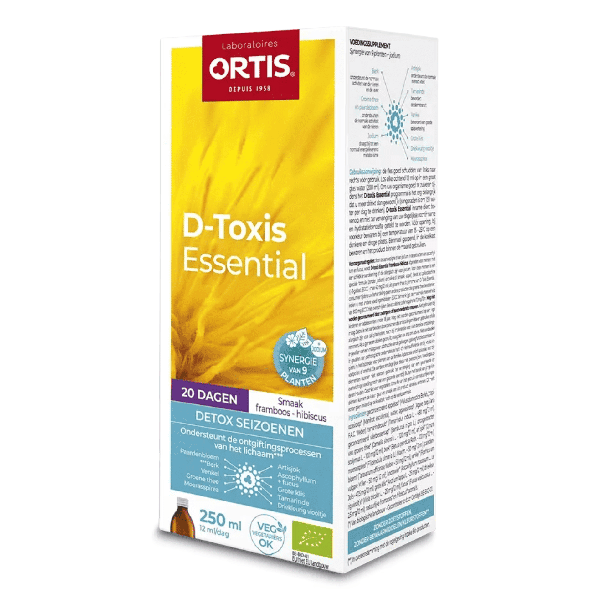 Ortis D-Toxis Essential Detox Seizoenen Ortis D-Toxis Essential Detox Seizoenen