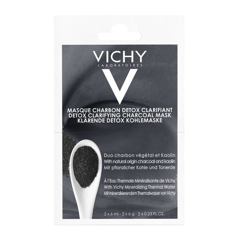 Vichy PuretÃ© Thermale Detox-Masker Houtskool