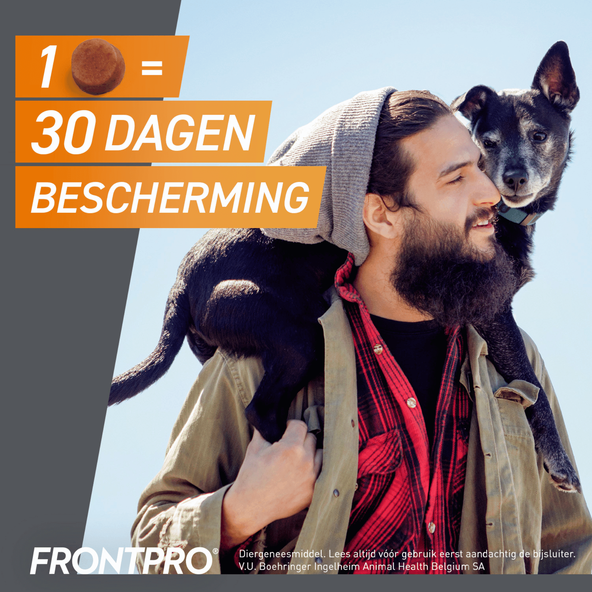 FrontPro Hond 2-4 kg