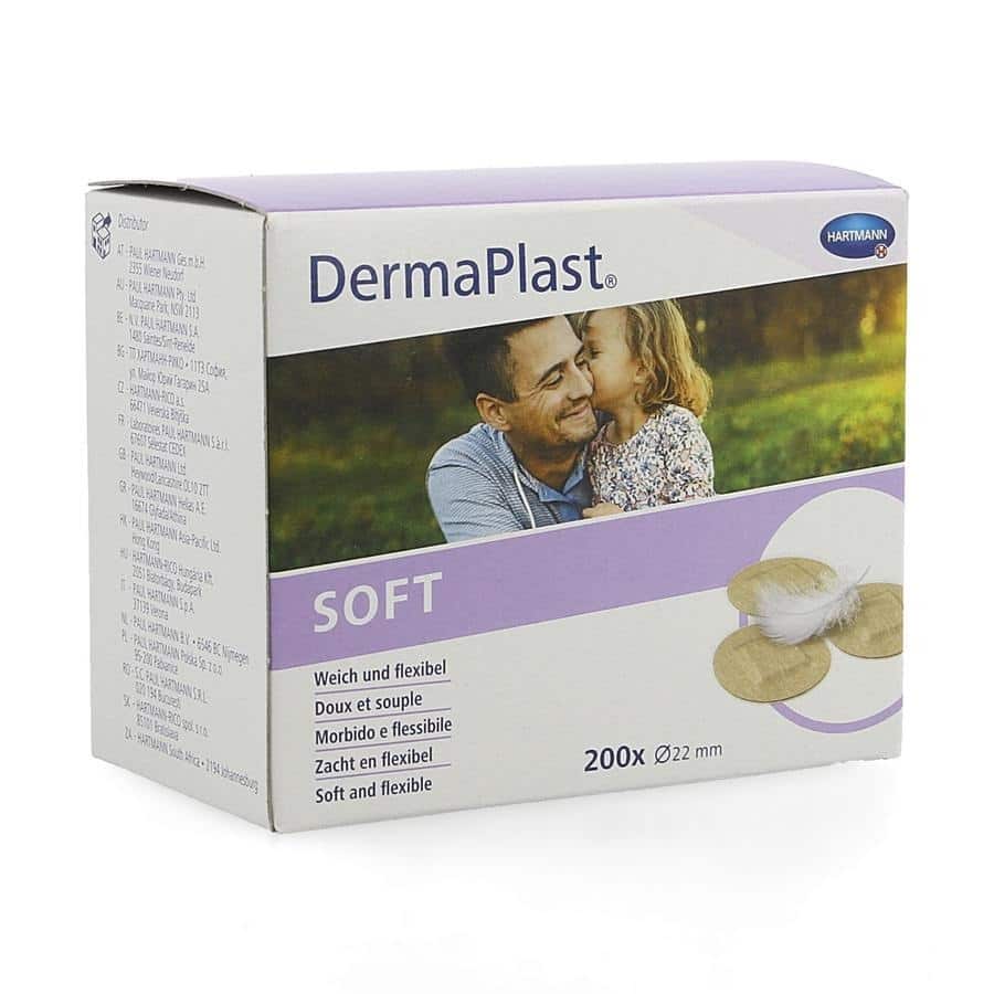 DermaPlast Soft 22 mm Pleisters DermaPlast Soft 22 mm Pleisters