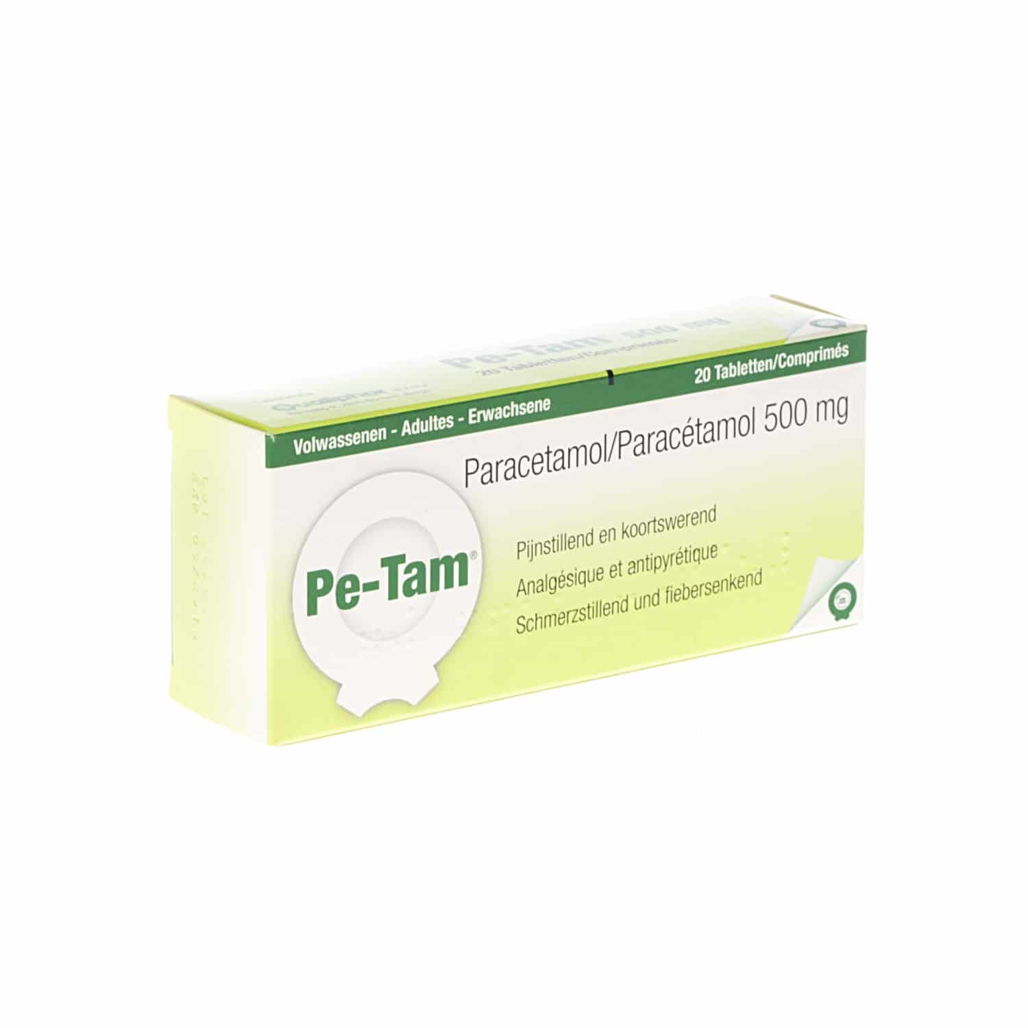 Qualiphar Pe-Tam Paracetamol 500 mg