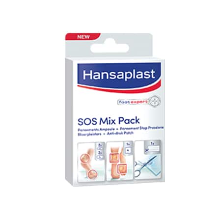 Hansaplast SOS Mix Pack Blaarpleisters Hansaplast SOS Mix Pack Blaarpleisters