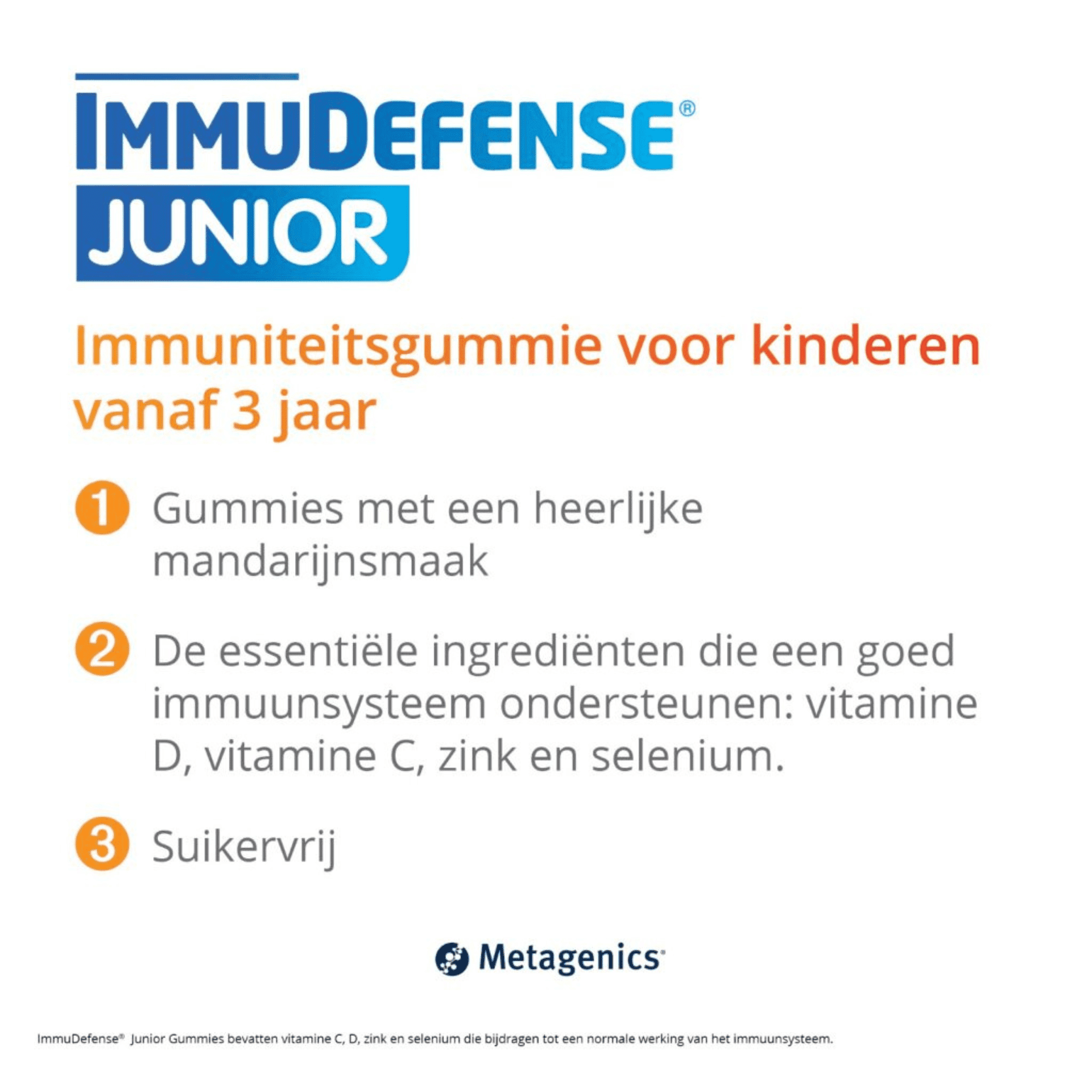 Immudefense Junior Gummies 60 Metagenics Immudefense Junior Gummies 60 Metagenics