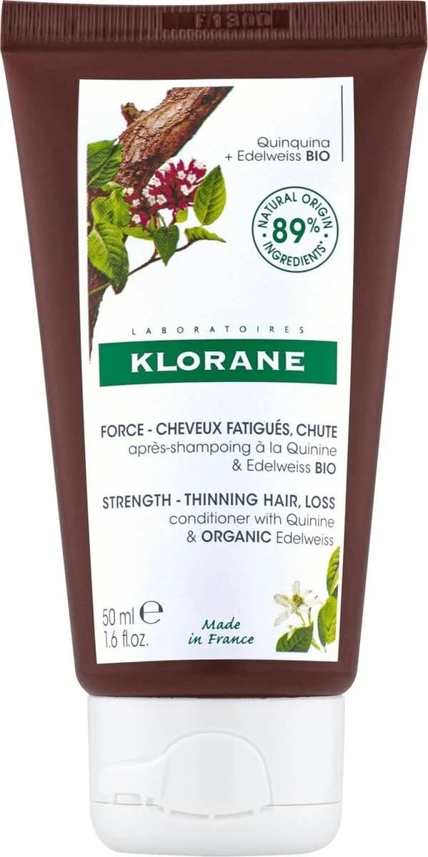 Klorane Strength , Thinning Hair, Loss Conditioner Quinine & Organic Edelweiss Klorane Strength , Thinning Hair, Loss Conditioner Quinine & Organic Edelweiss
