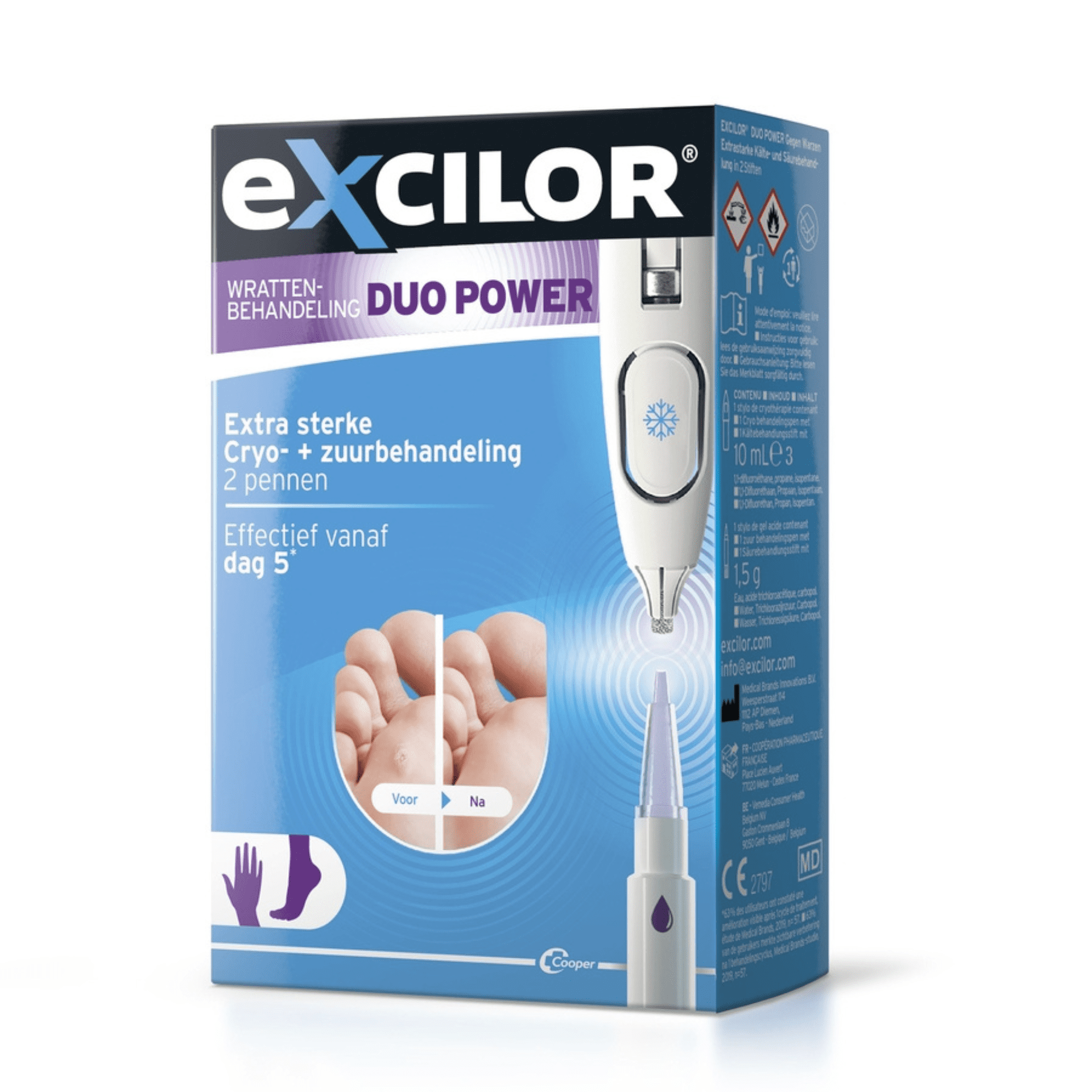 Excilor Wrattenbehandeling Duo Power Excilor Wrattenbehandeling Duo Power