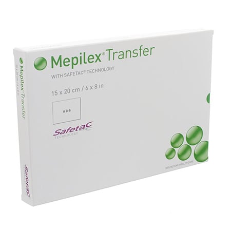 Mepilex Transfer Steriel Verband 15x20cm Mepilex Transfer Steriel Verband 15x20cm