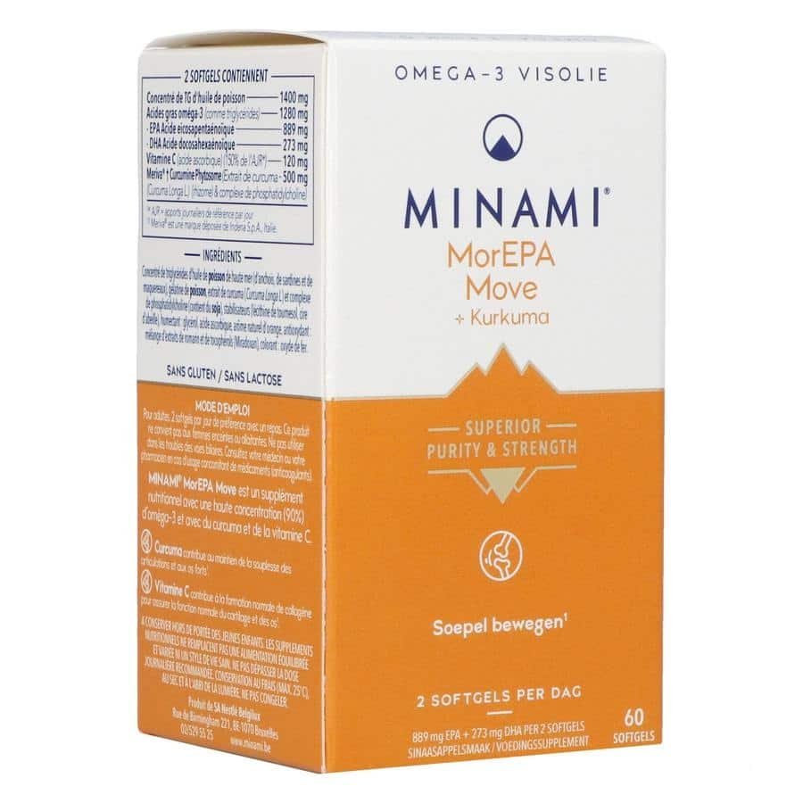 Minami Morepa Move + Curcuma Softgels 60 Nf Minami Morepa Move + Curcuma Softgels 60 Nf