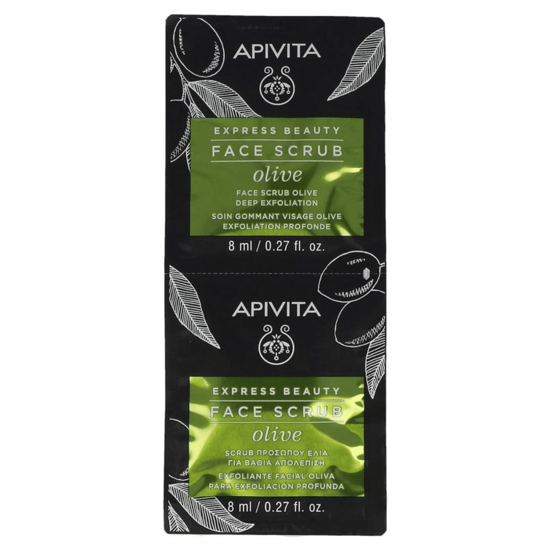 Apivita Face Scrub met Olijven