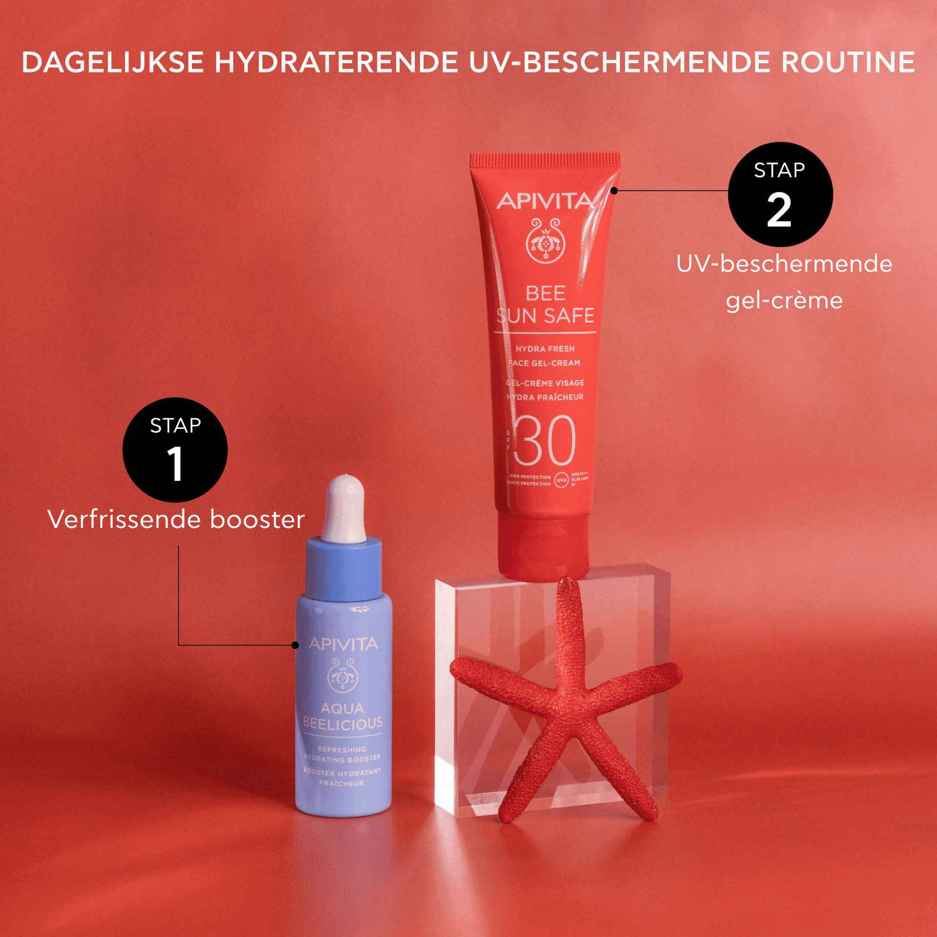 Apivita Bee Sun Safe Hydra Fresh Gel-Crème voor Gelaat SPF 30