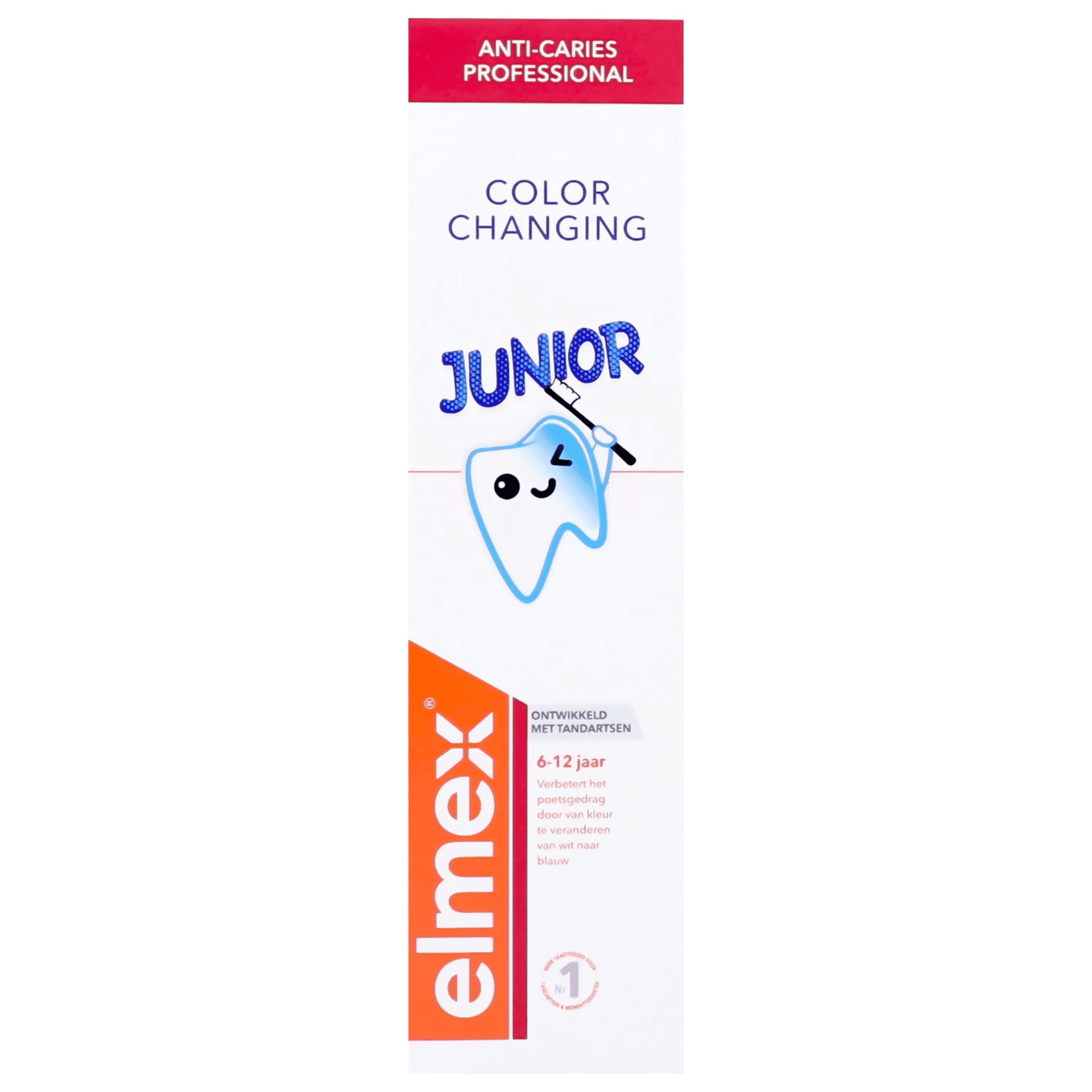 Elmex Junior Anti-Caries Professional Color Changing Tandpasta