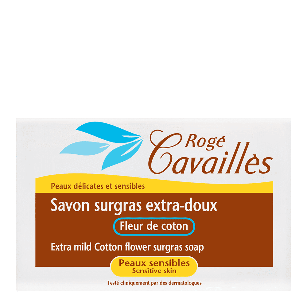 Rogé Cavaillès Zeep Overvet Extra Zacht Katoenbloem Rogé Cavaillès Zeep Overvet Extra Zacht Katoenbloem