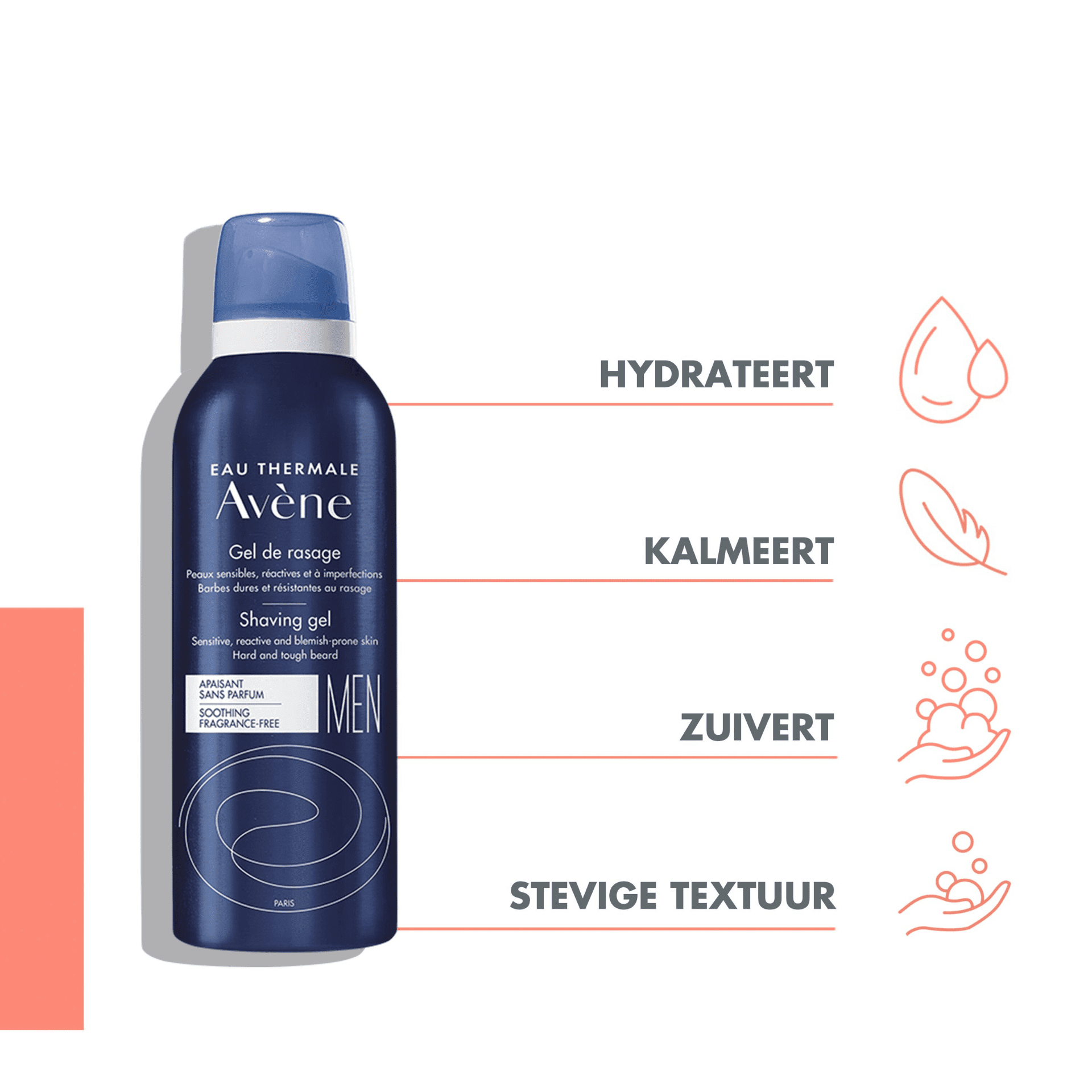 Avène Men Gel de Rasage