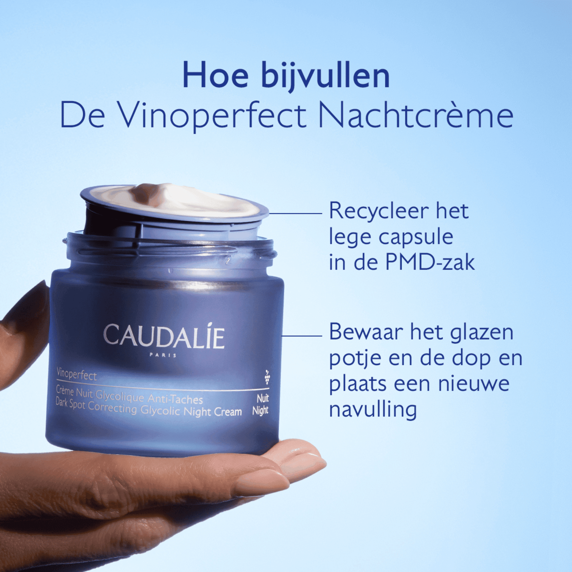 Caudalie Vinoperfect Creme Nuit A/taches 50ml