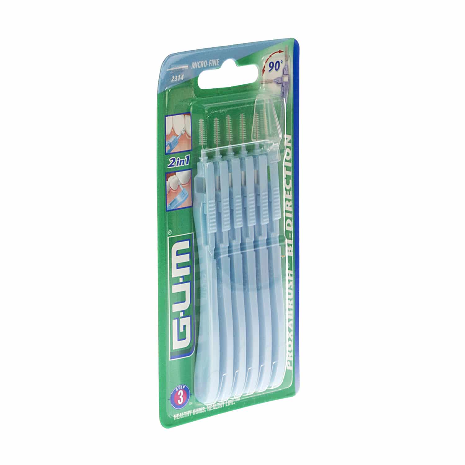 Gum Bi-Direction Interdental Brush 0,9 mm