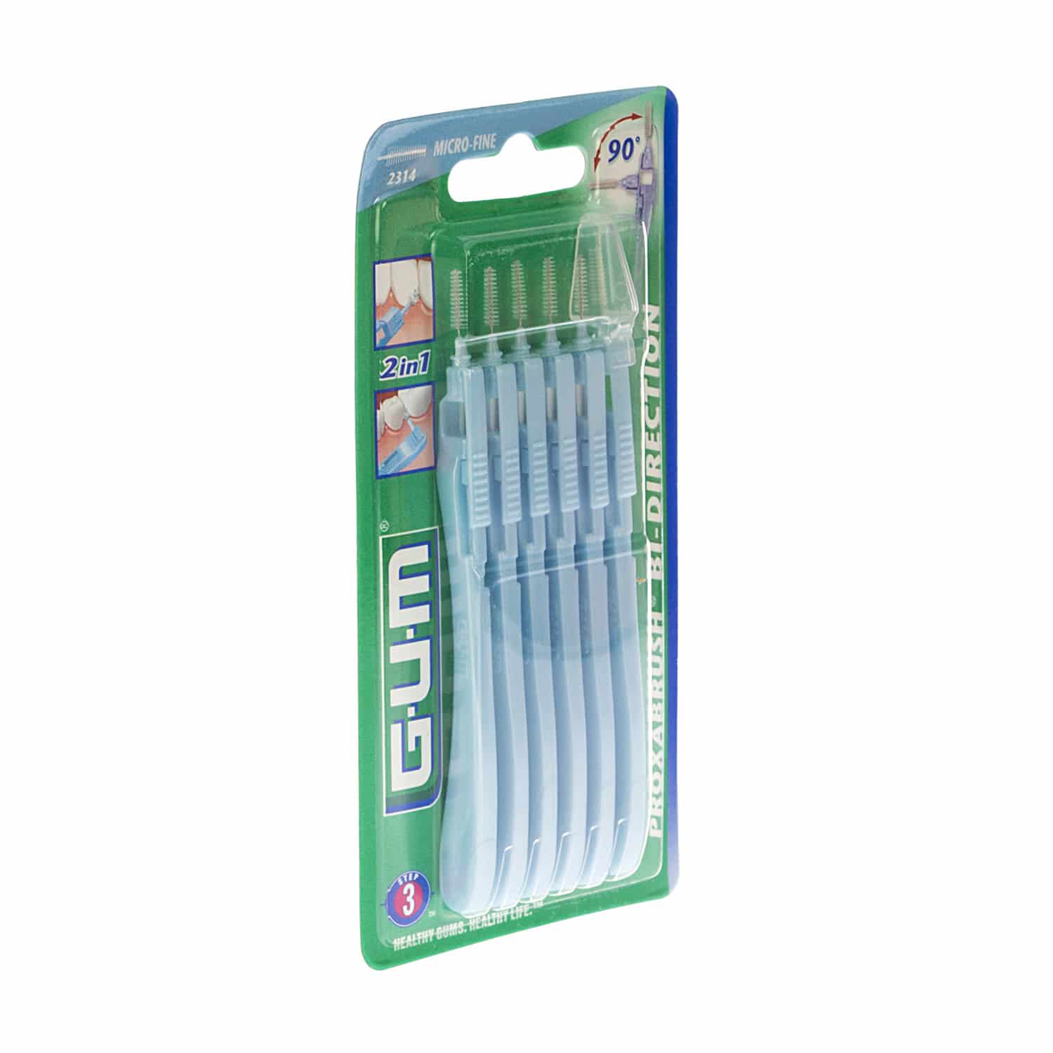 Gum Bi-Direction Interdental Brush 0,9 mm Gum Bi-Direction Interdental Brush 0,9 mm